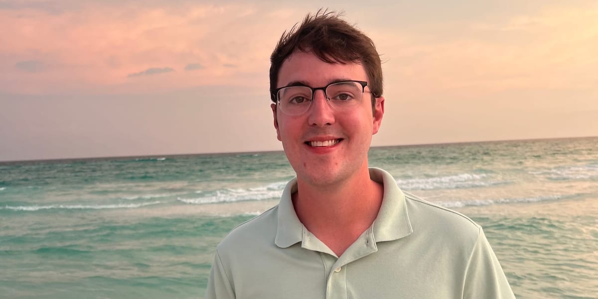 A picture of myself on the beach